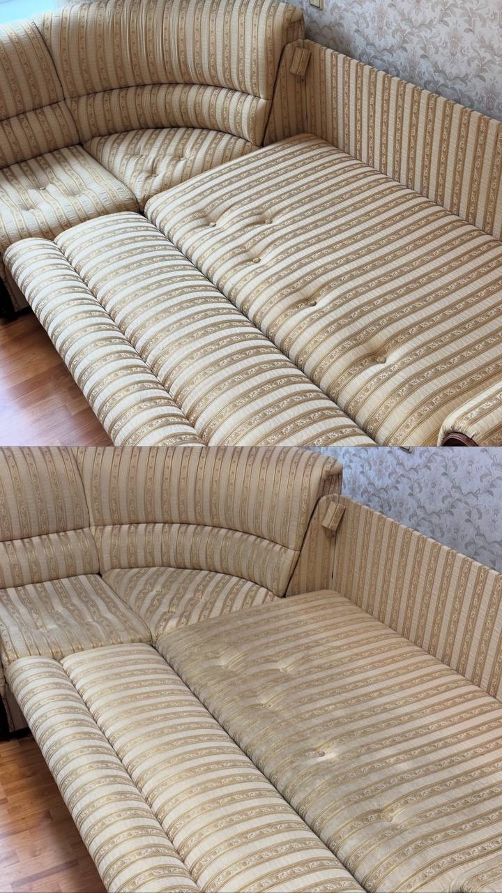 Ecksofa – Vorher / Nachher Image